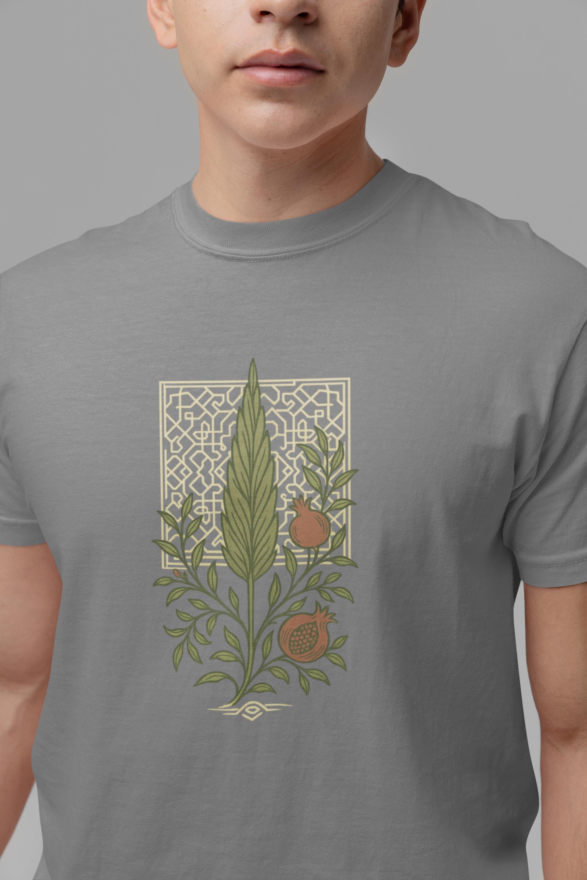 Persian Cypress and Pomegranate T-Shirt