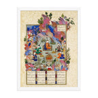 The Feast Of Sada, Persian Art from Shahnameh