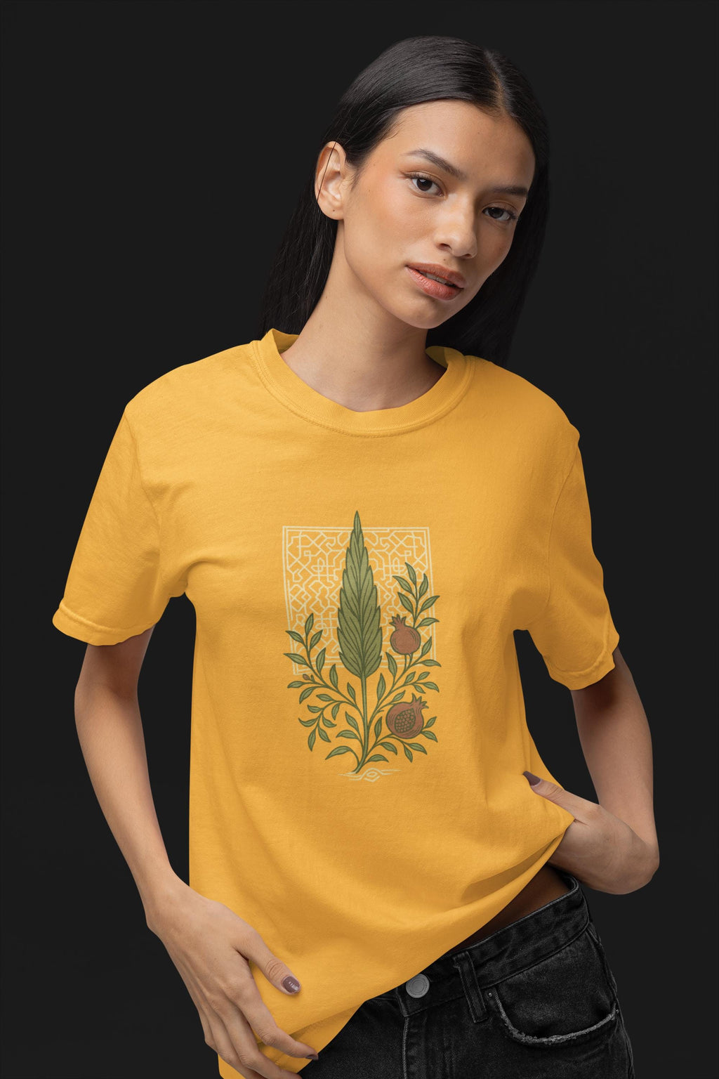 Persian Cypress and Pomegranate T-Shirt