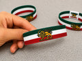 Lion and sun Elastic Fabric Wristbands | Stretch Fabric