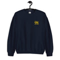 Embroidery lion and sun shirt