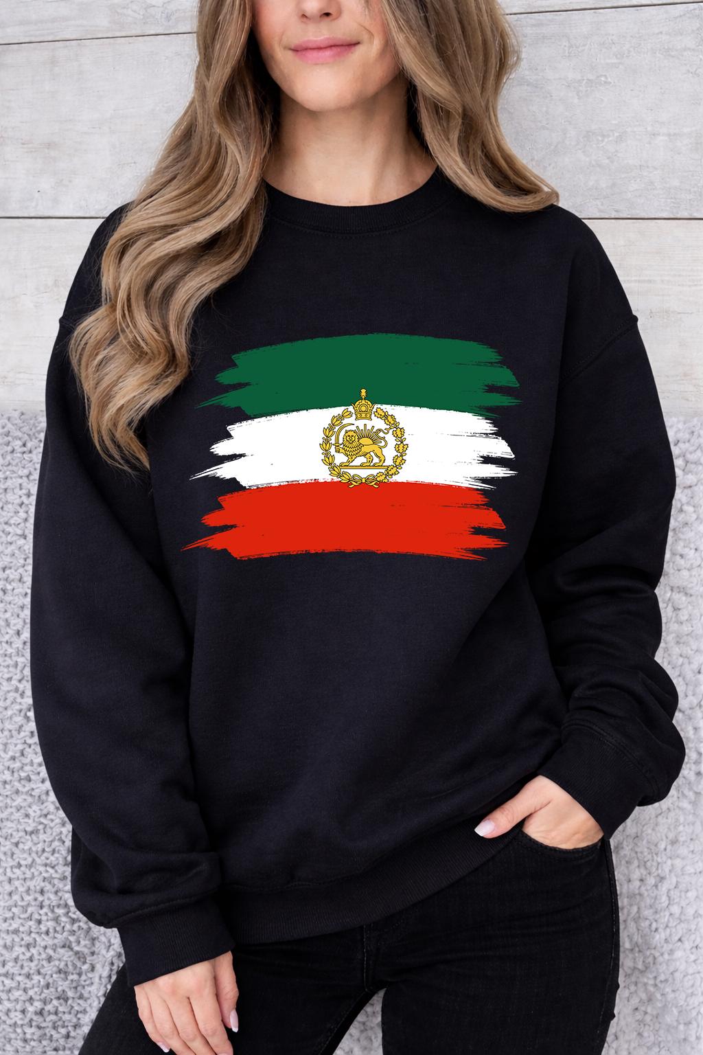 Iran flag Sweatshirt