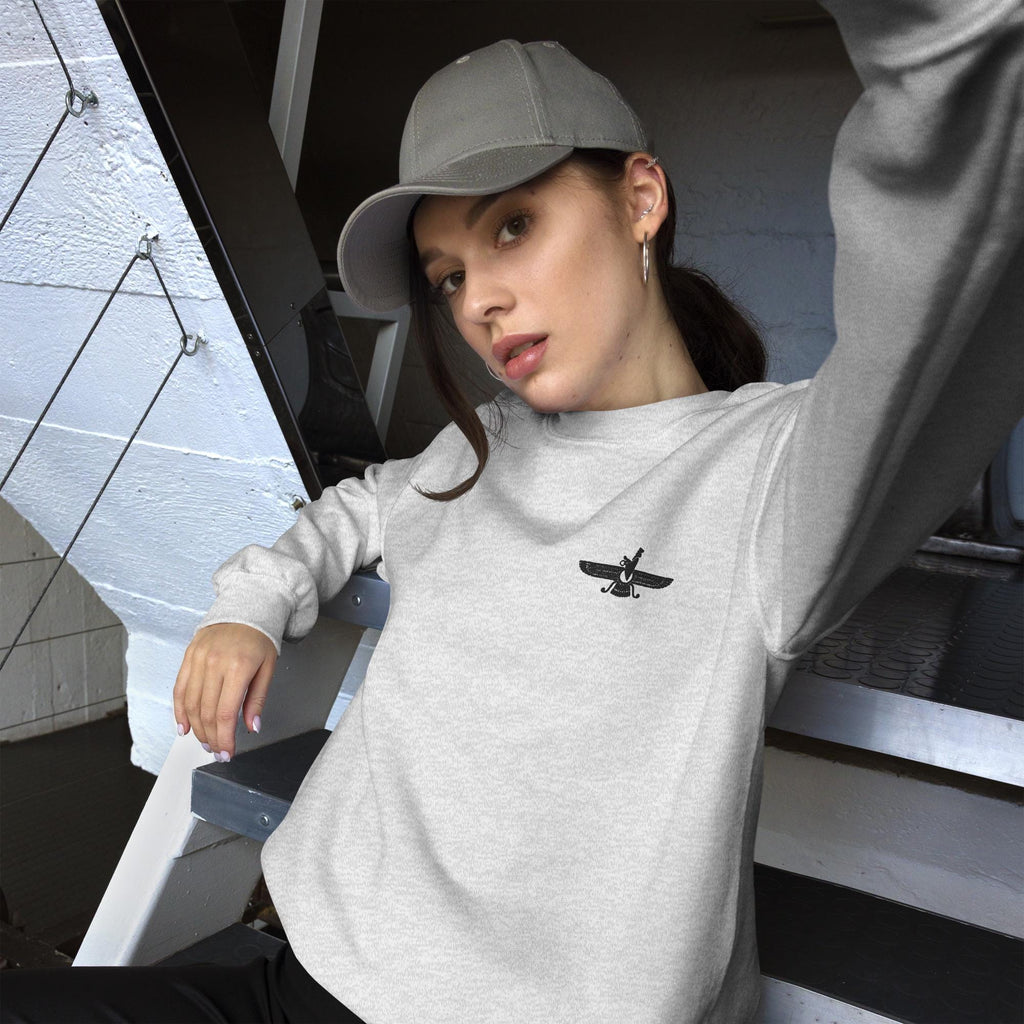 Faravahar embroidered sweatshirt