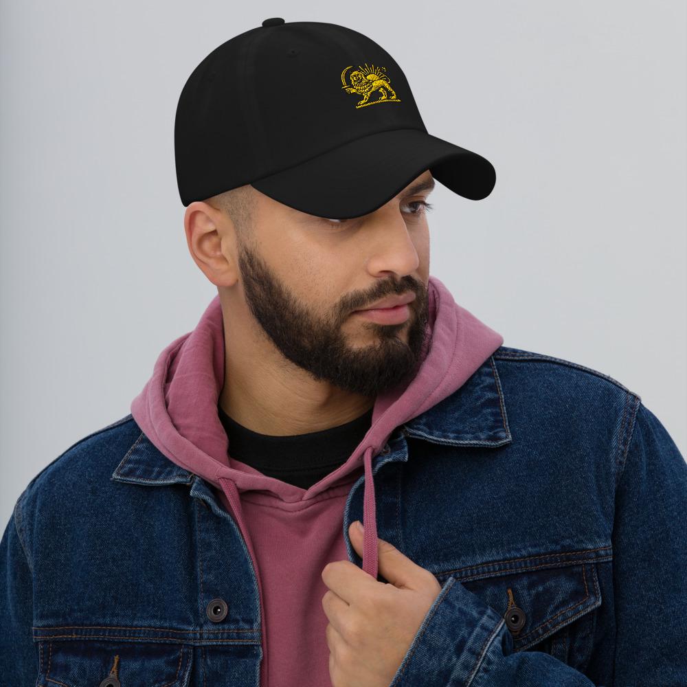 Embroidery Lion and sun hat