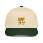 Javid shah cap, lion and sun
