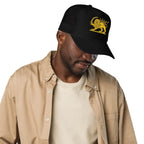 Embroidery Lion and sun cap