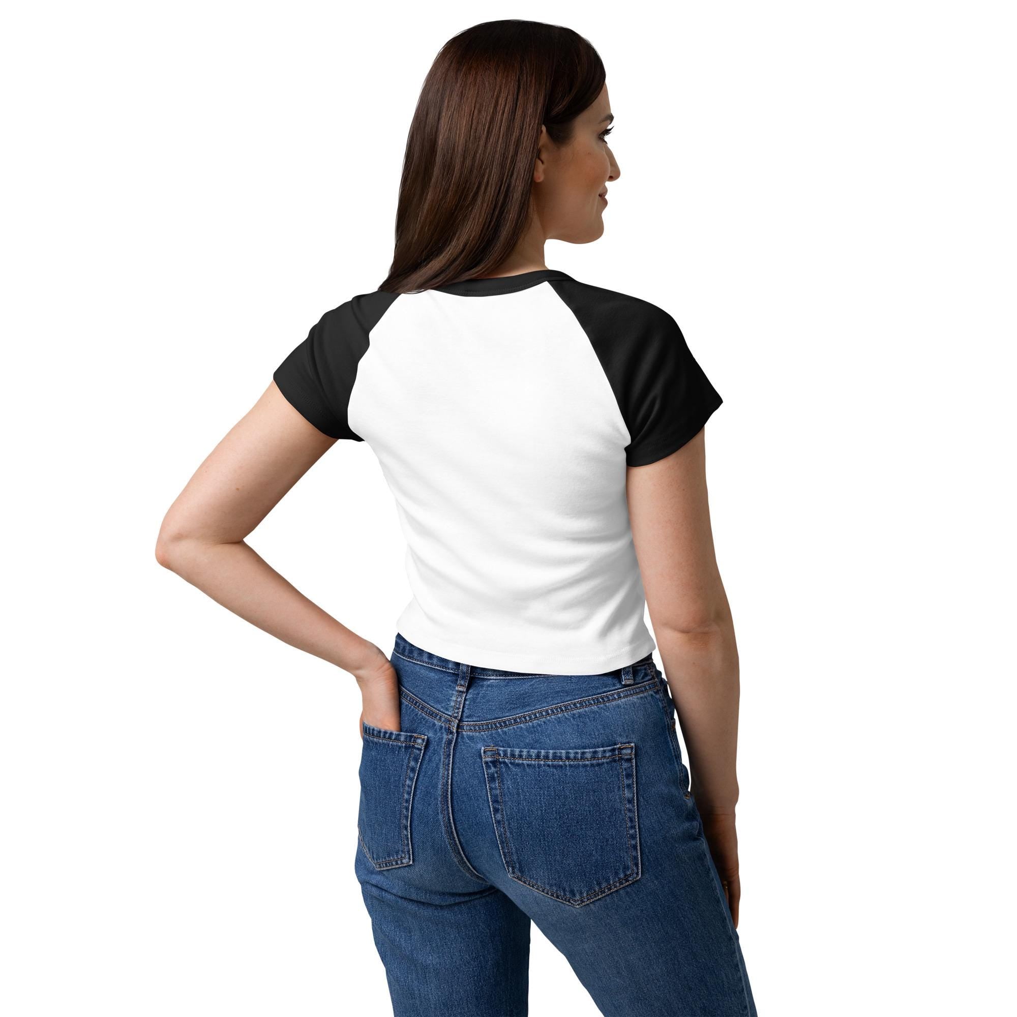 Lion & Sun Women’s micro rib raglan tee
