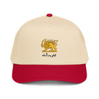 Javid shah cap, lion and sun