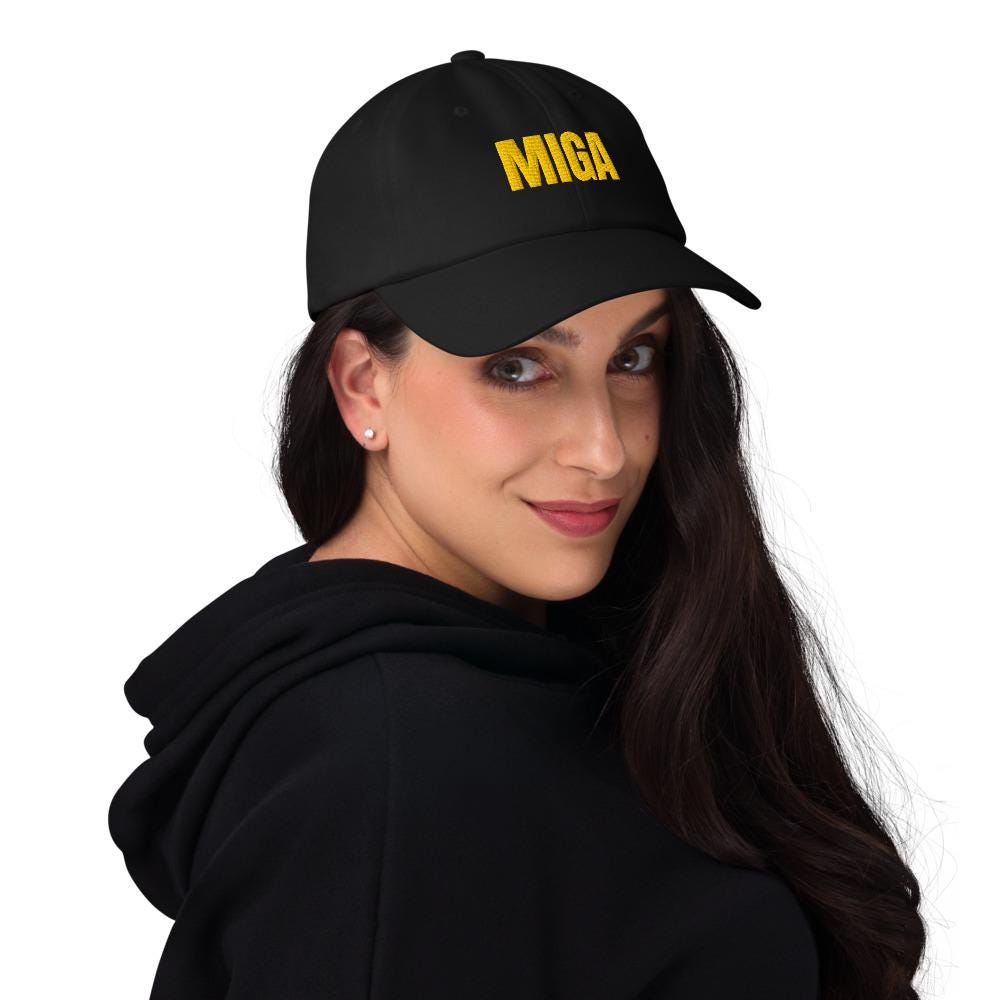 Embroidery MIGA hat