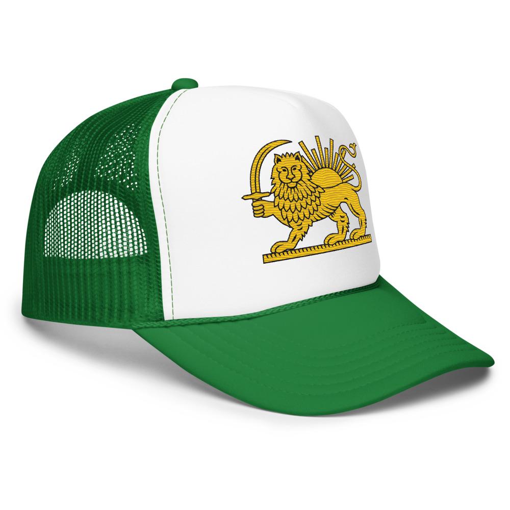Embroidery Lion and sun cap
