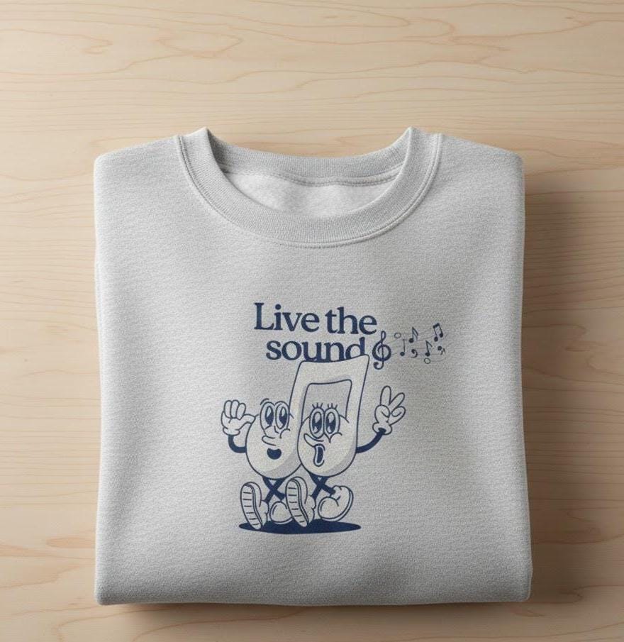 Unisex Sweatshirt for musication
