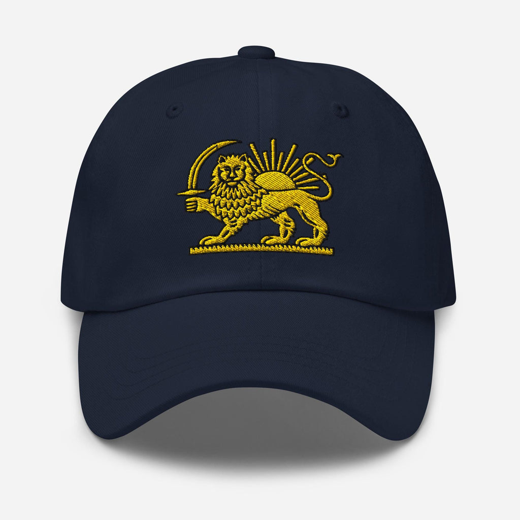 Embroidery Lion and sun hat