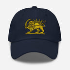 Embroidery Lion and sun hat