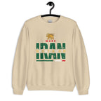MIGA  shirt, Unisex PERSIAN Sweatshirt, lion and sun shirt