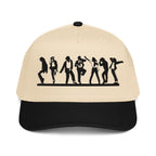 Michael Jackson embroidery 5 panel cap
