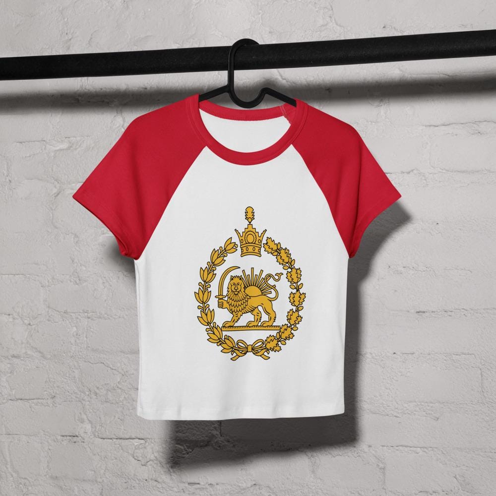 Lion & Sun Women’s micro rib raglan tee
