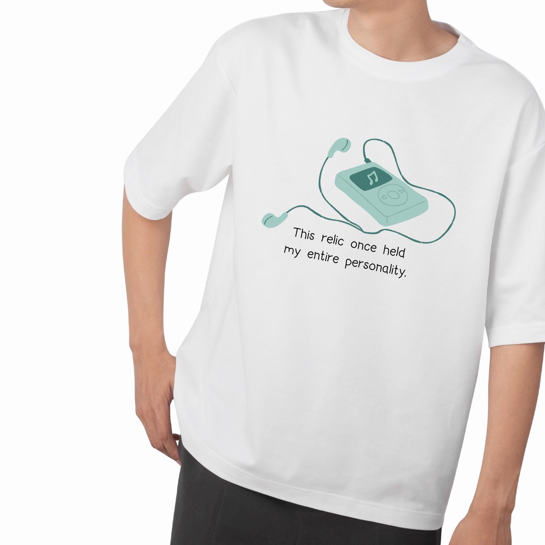 Retro MP3 Player T-Shirt,  Nostalgia Shirt, 2000s Kid Gift , Music Lover Unisex Graphic Tee