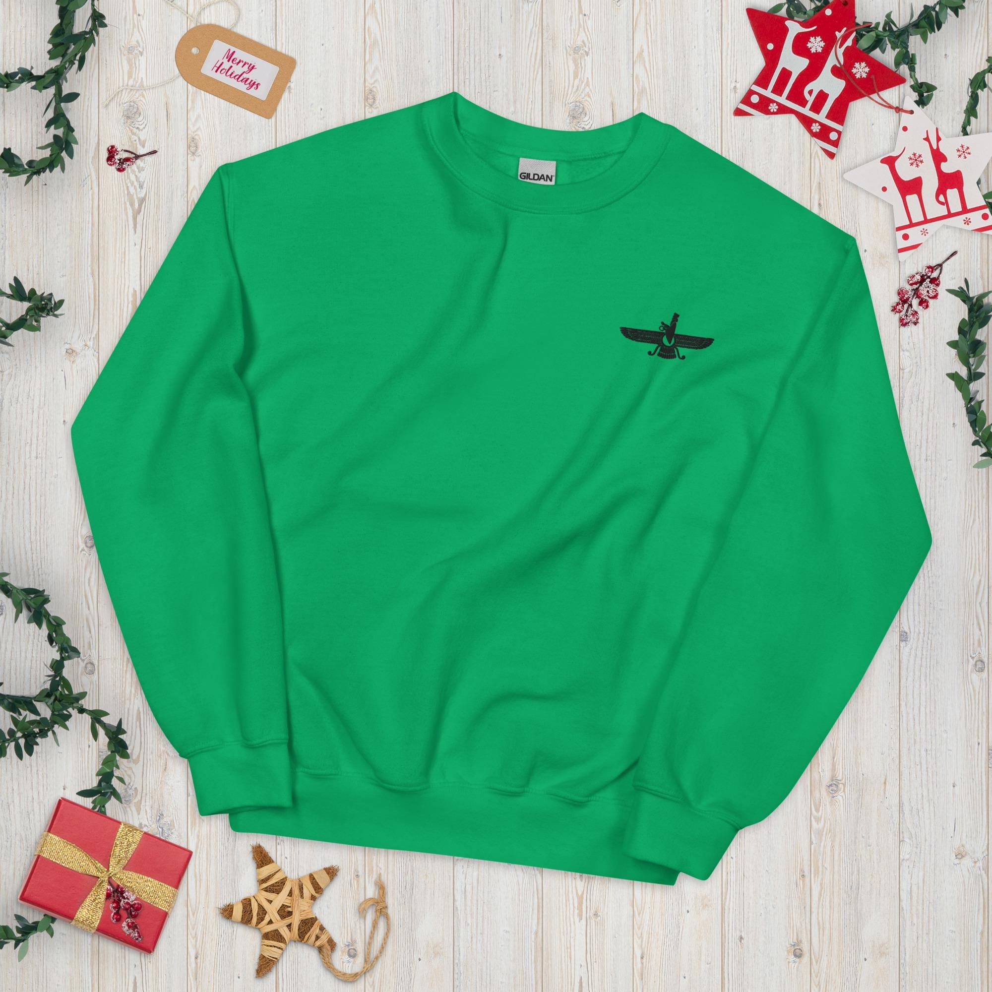 Faravahar embroidered sweatshirt