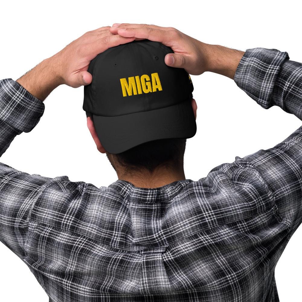 Embroidery MIGA hat