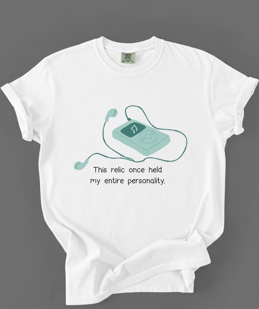 Retro MP3 Player T-Shirt,  Nostalgia Shirt, 2000s Kid Gift , Music Lover Unisex Graphic Tee