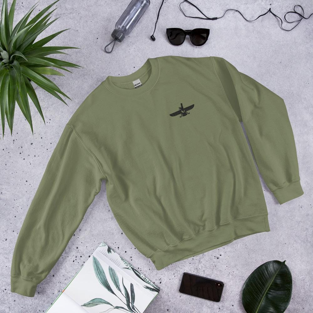 Faravahar embroidered sweatshirt