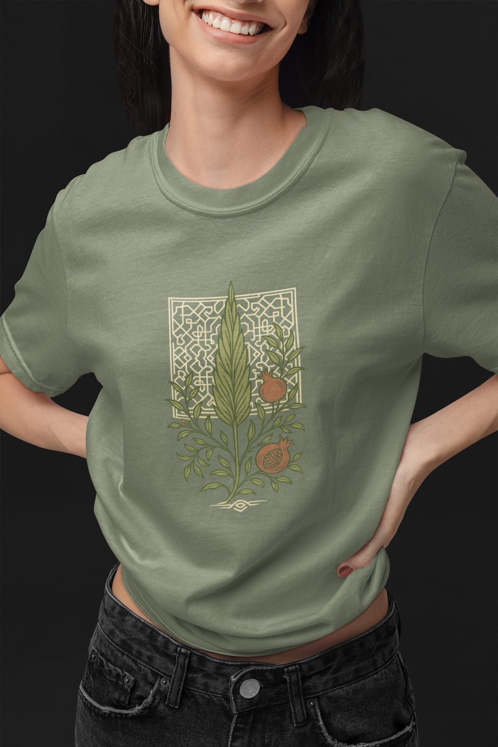 Persian Cypress and Pomegranate T-Shirt