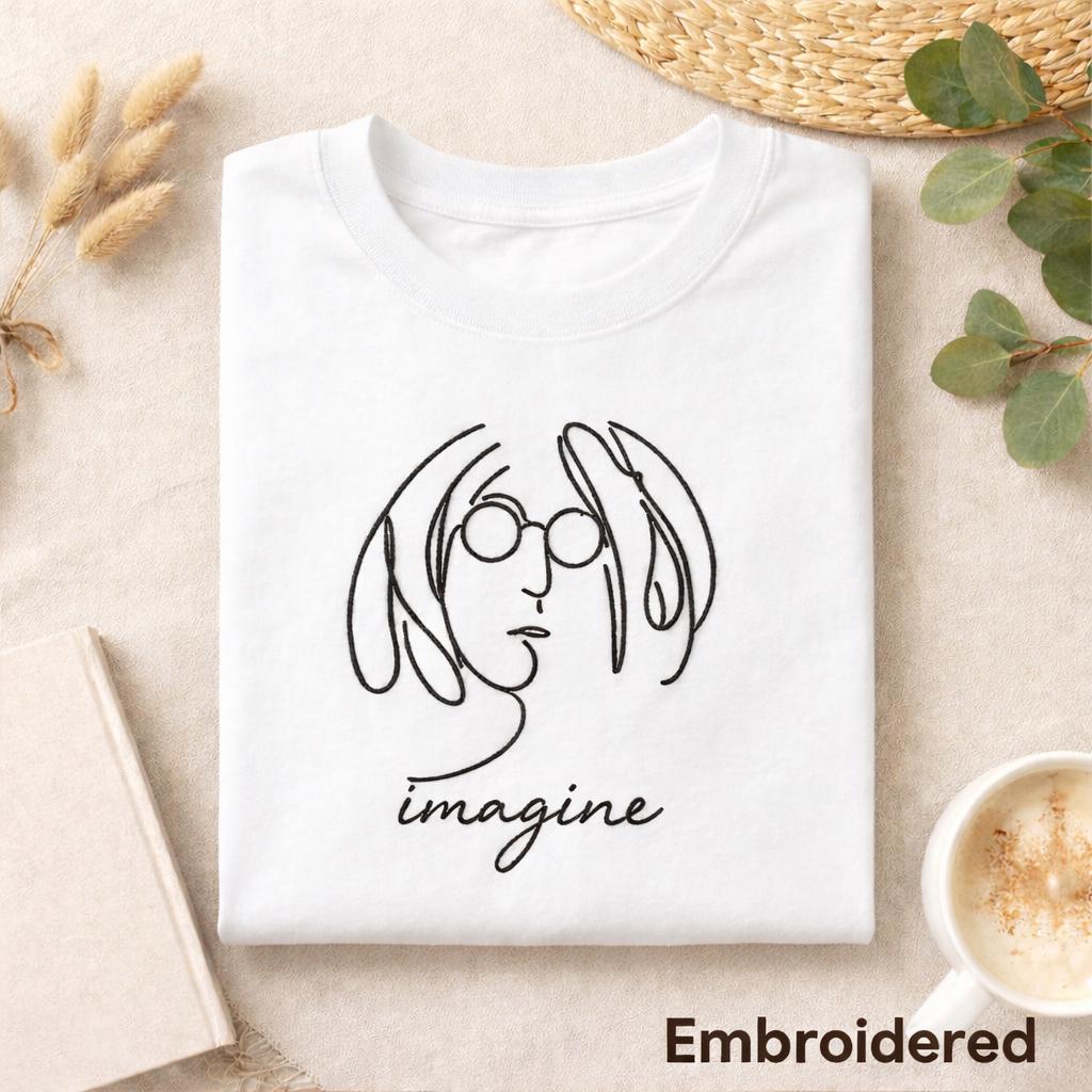 Embroidery Imagine T-Shirt
