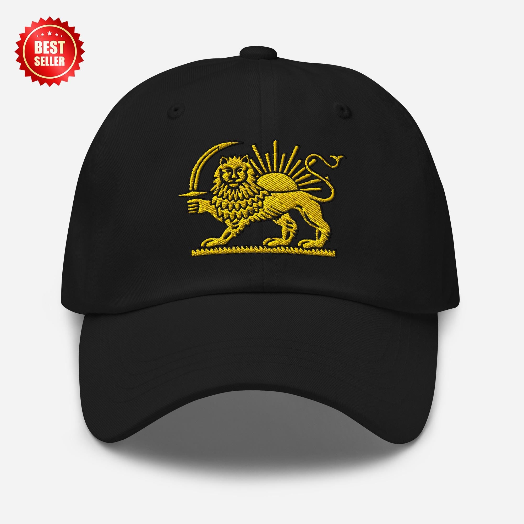 Embroidery Lion and sun hat