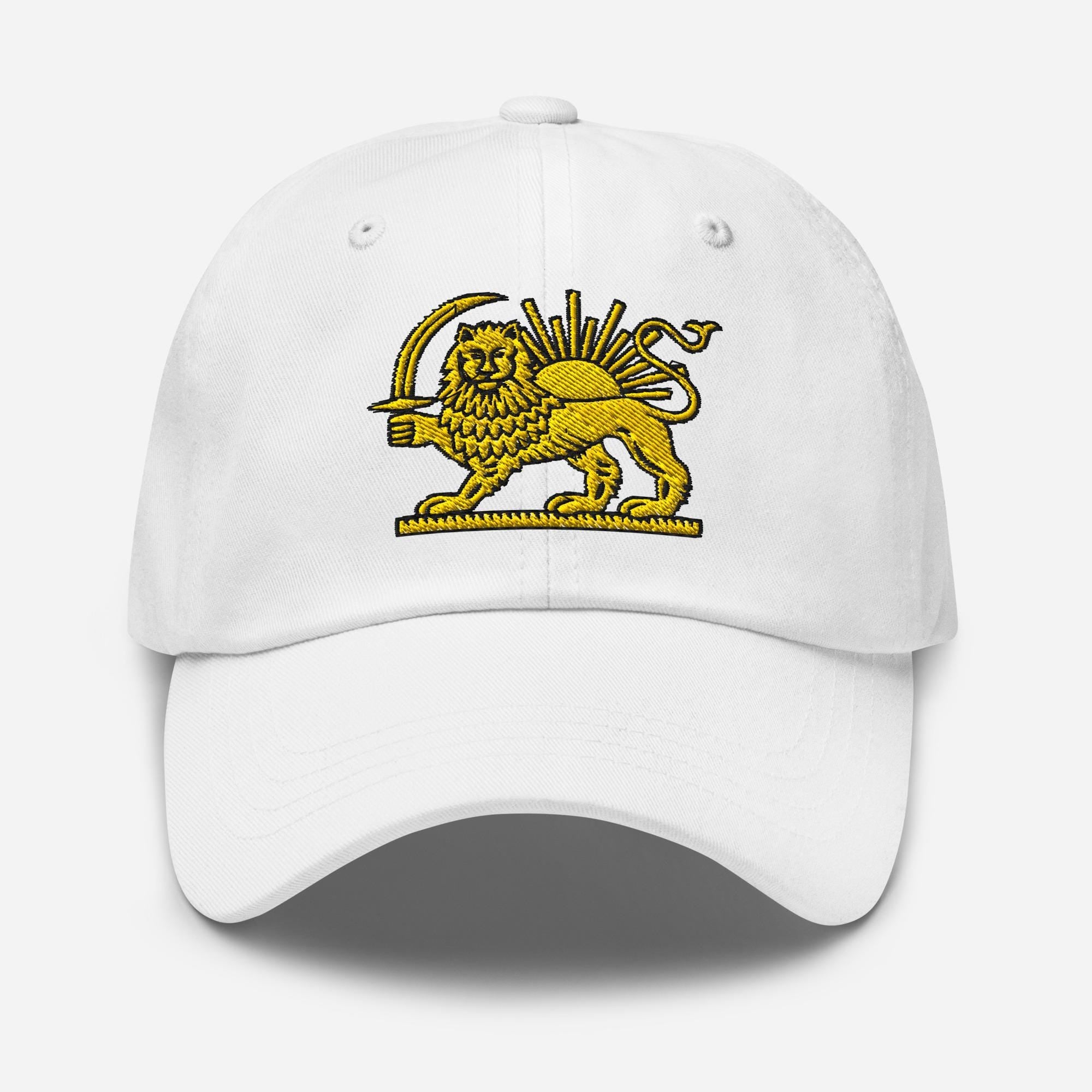 Embroidery Lion and sun hat