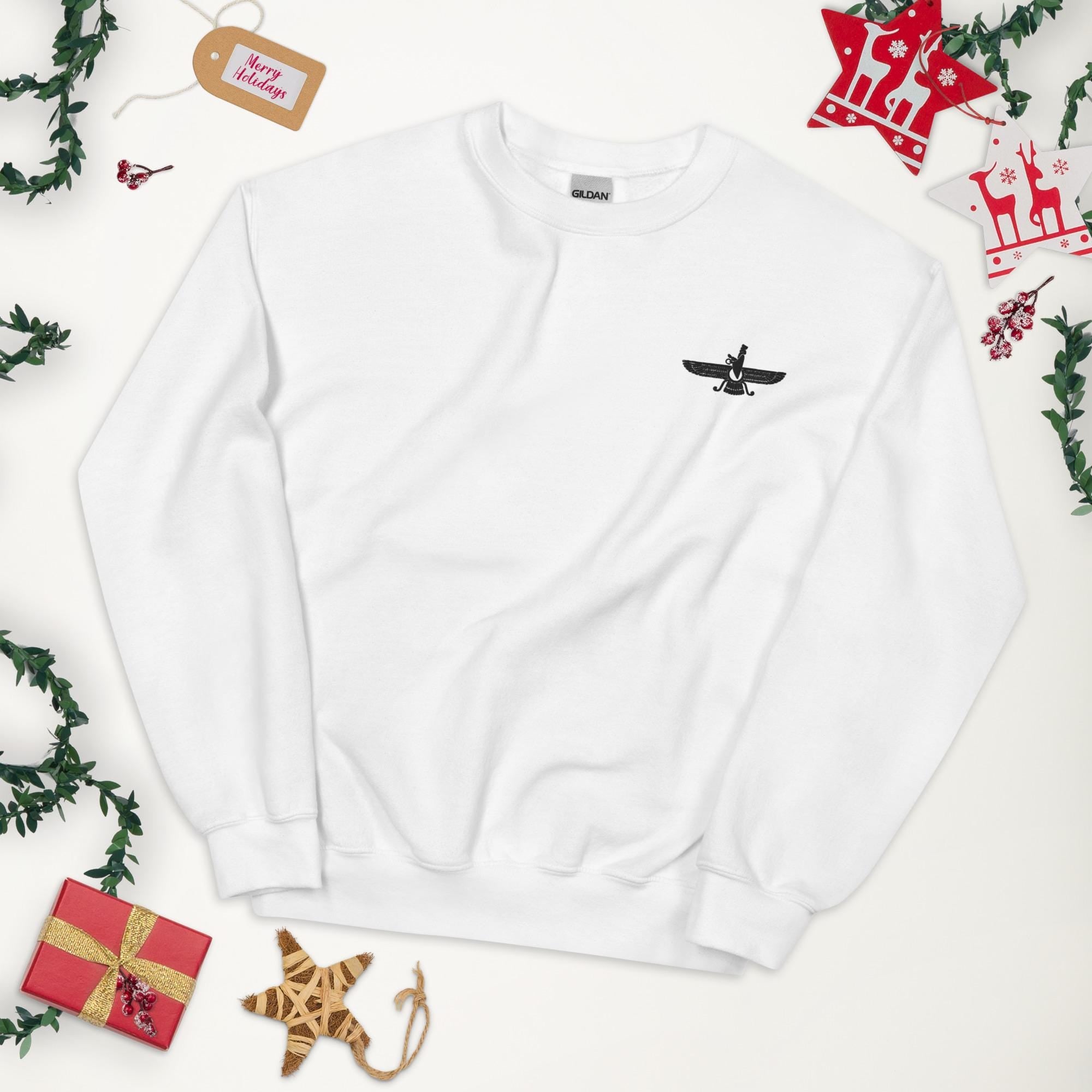 Faravahar embroidered sweatshirt