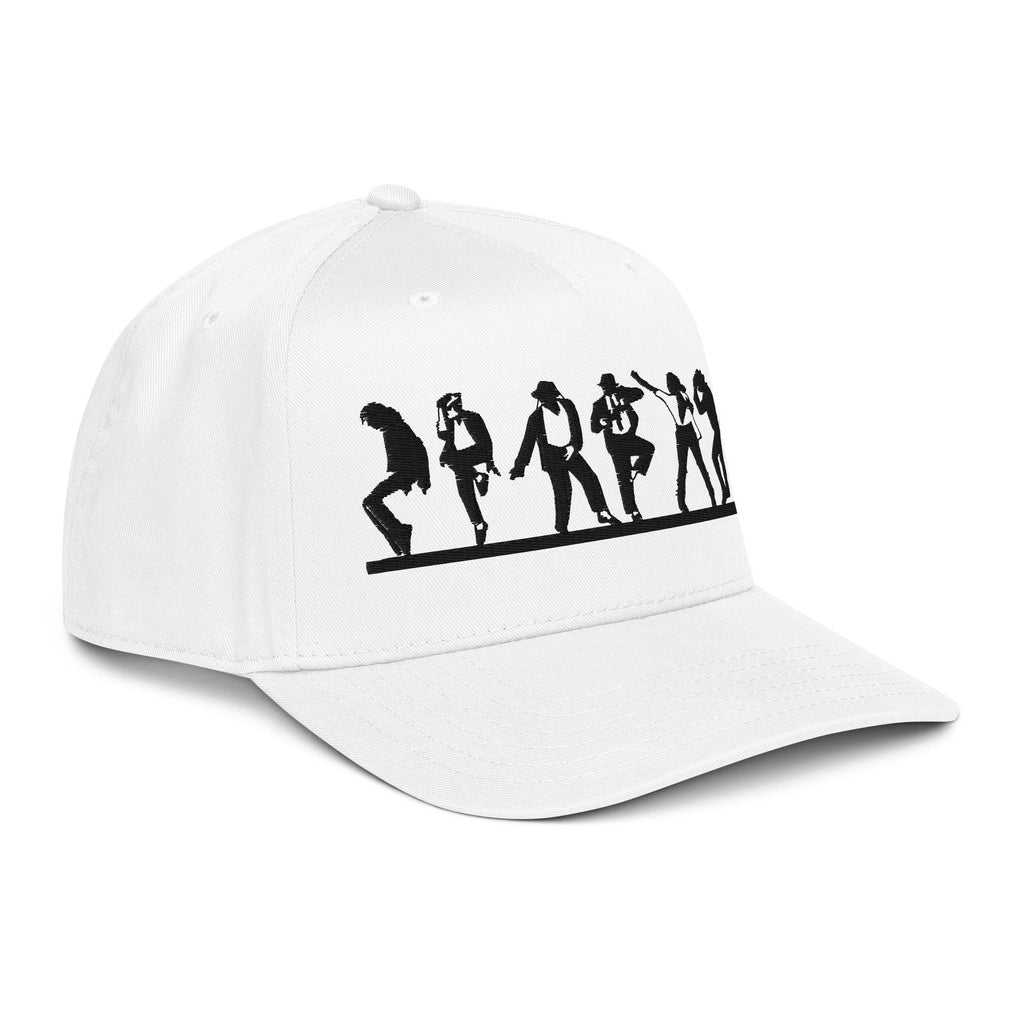 Michael Jackson embroidery 5 panel cap