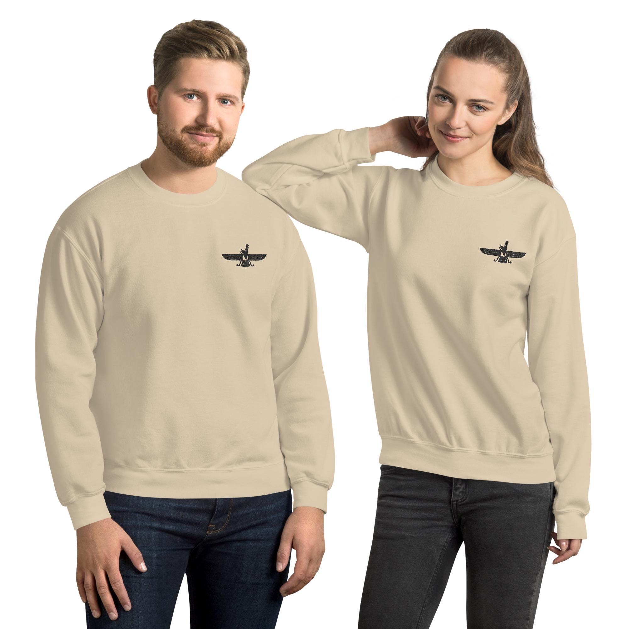 Faravahar embroidered sweatshirt