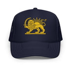 Embroidery Lion and sun cap