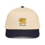 Javid shah cap, lion and sun